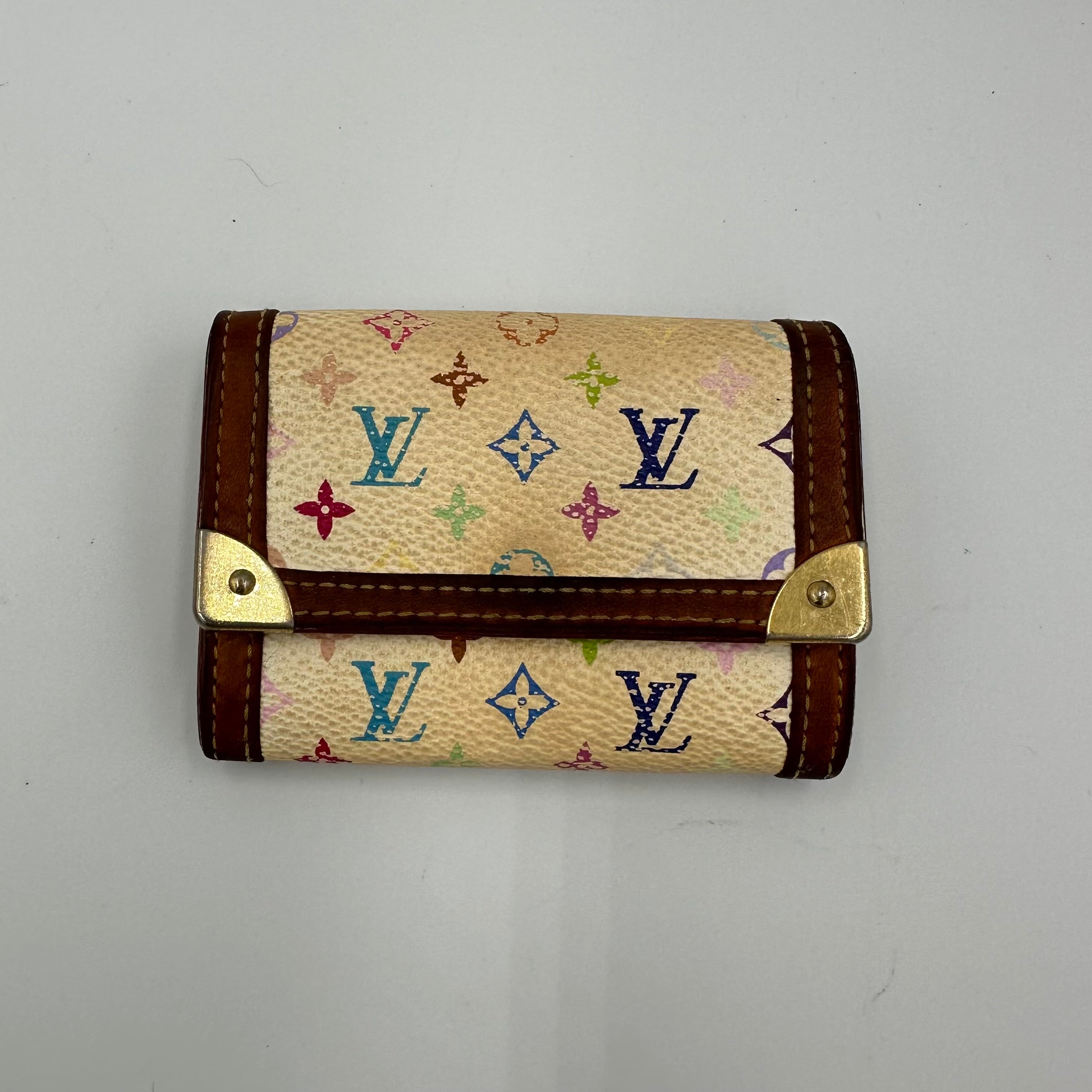 Louis Vuitton Takashi Murakami 2000 multicolour wallet