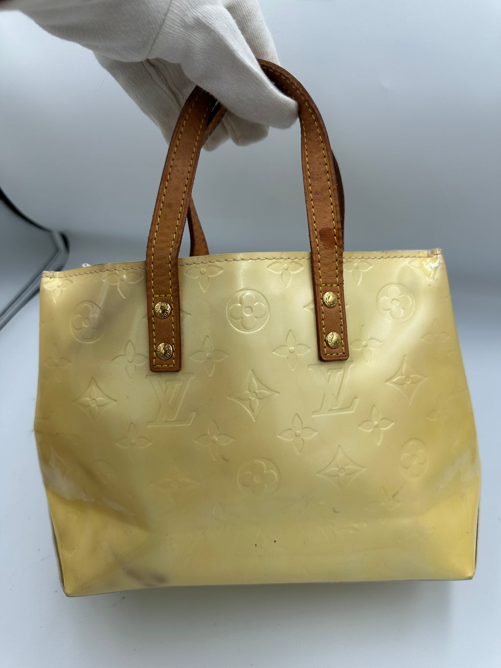 Louis Vuitton Reade PM monogram vernis bag