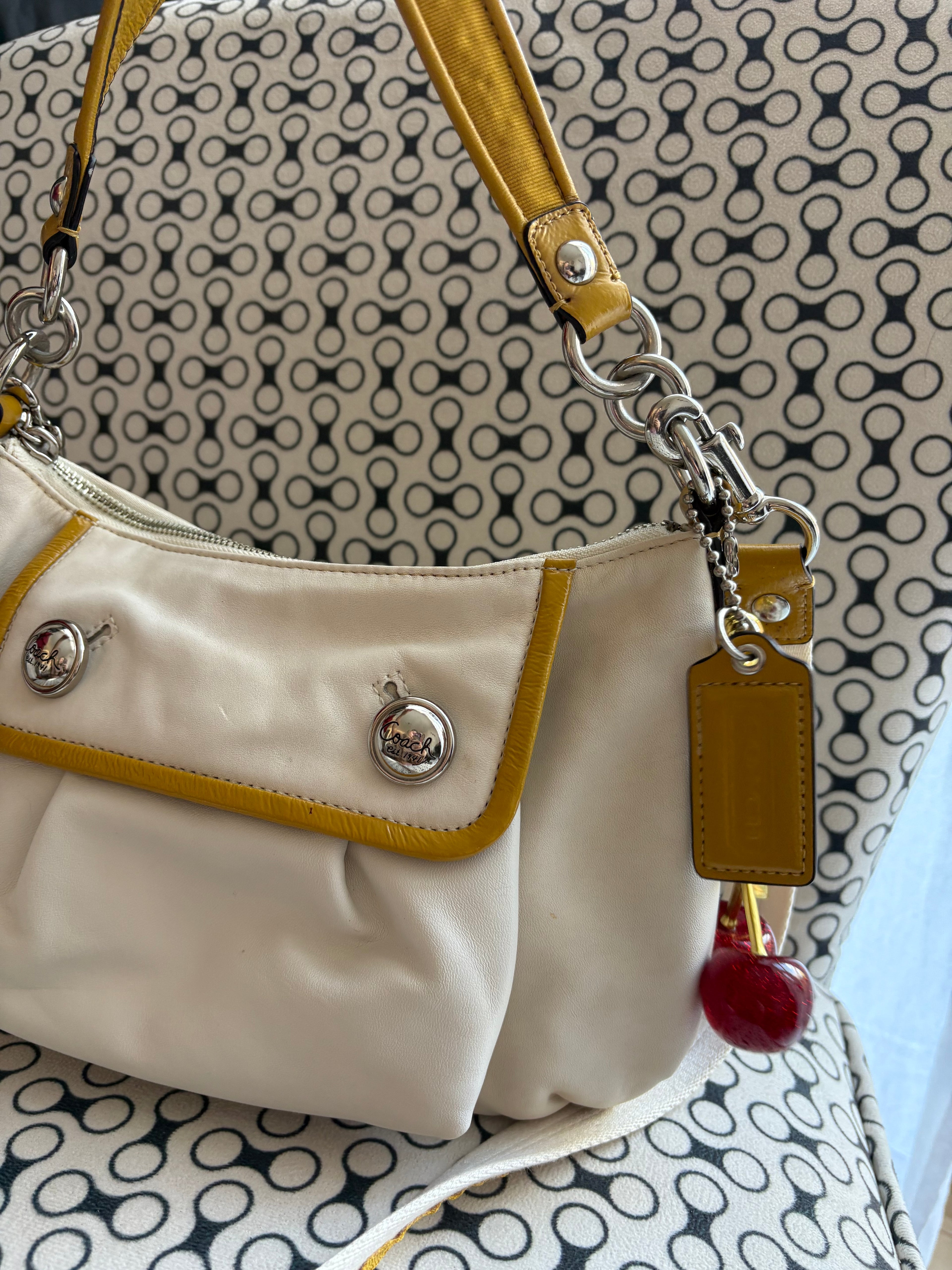 Coach Leather Poppy shoulder bag