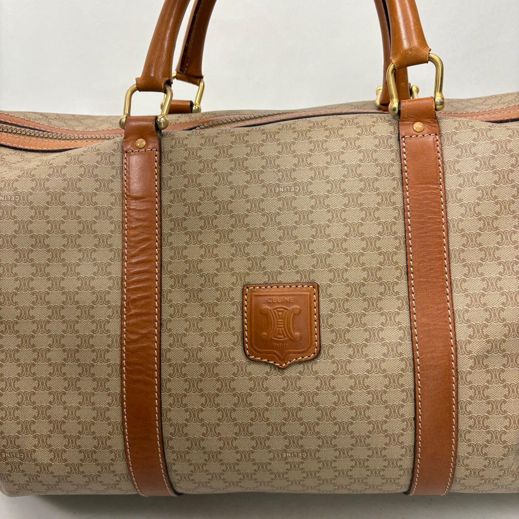 Celine Macadam Boston travel duffel bag