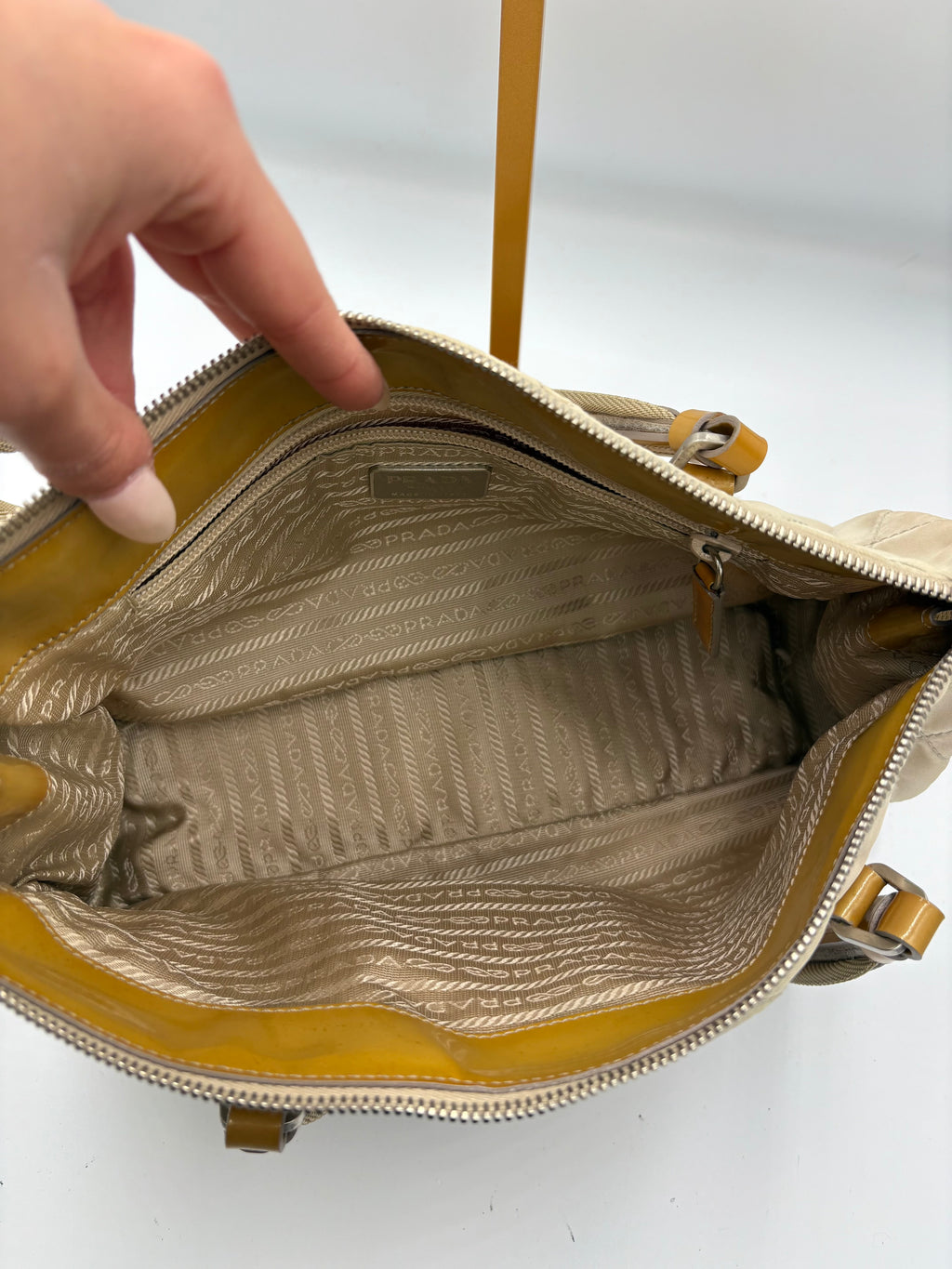 Prada quilted shoulder bag