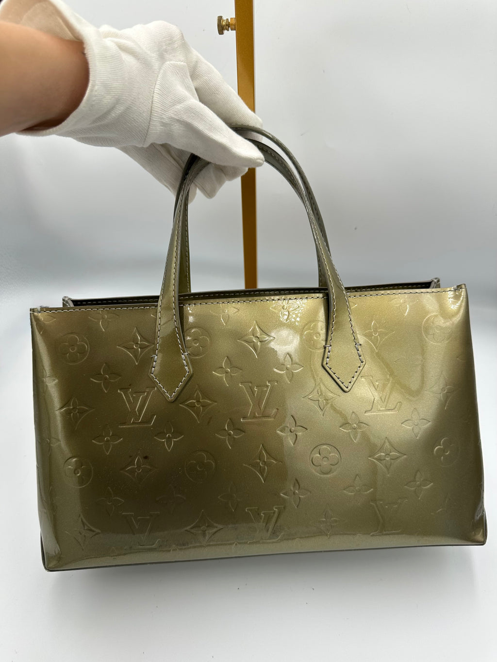 Louis Vuitton Wiltshire PM bag in olive green