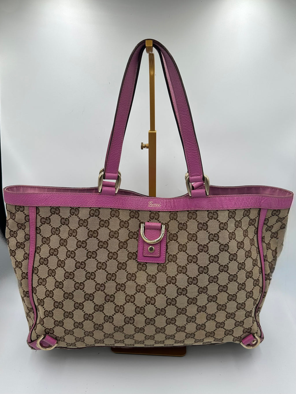 Gucci Abbey Ring Tote in purple