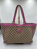 Gucci Abbey Ring Tote in purple