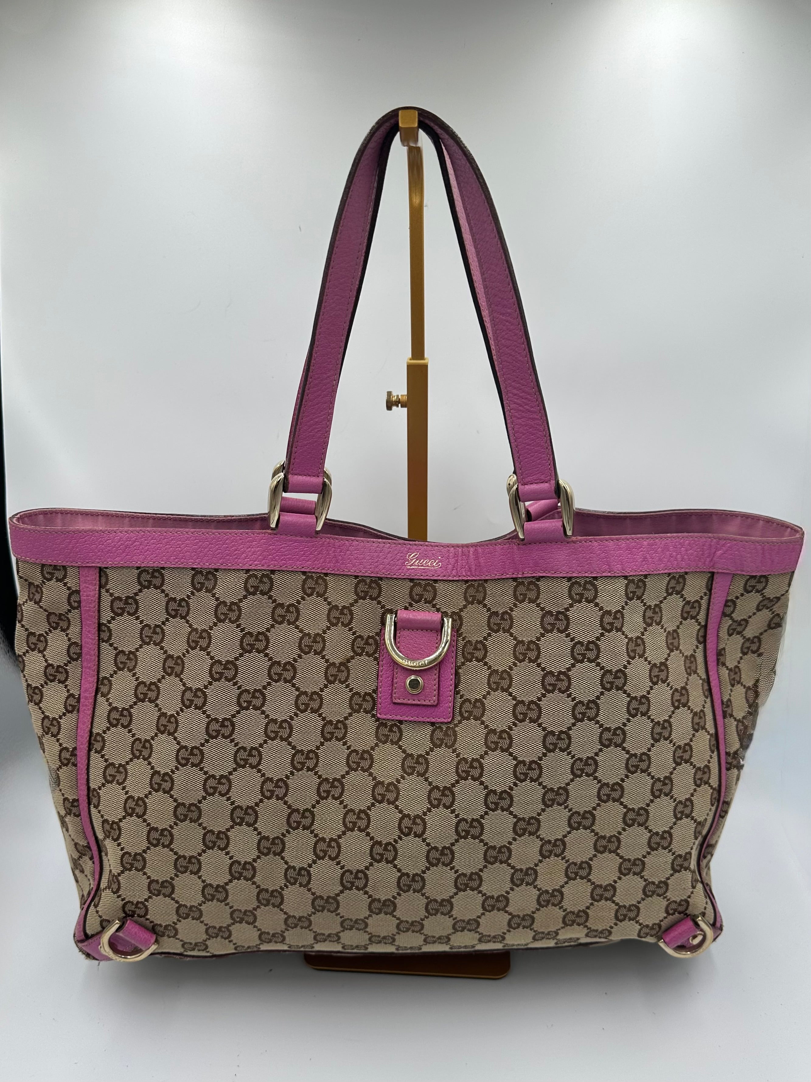 Gucci Abbey Ring Tote in purple
