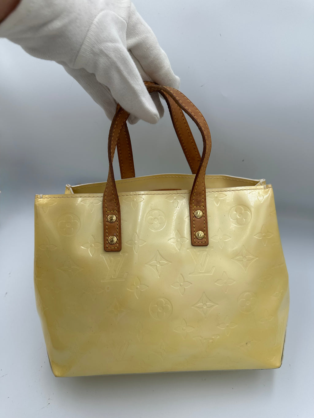 Louis Vuitton Reade PM monogram vernis bag