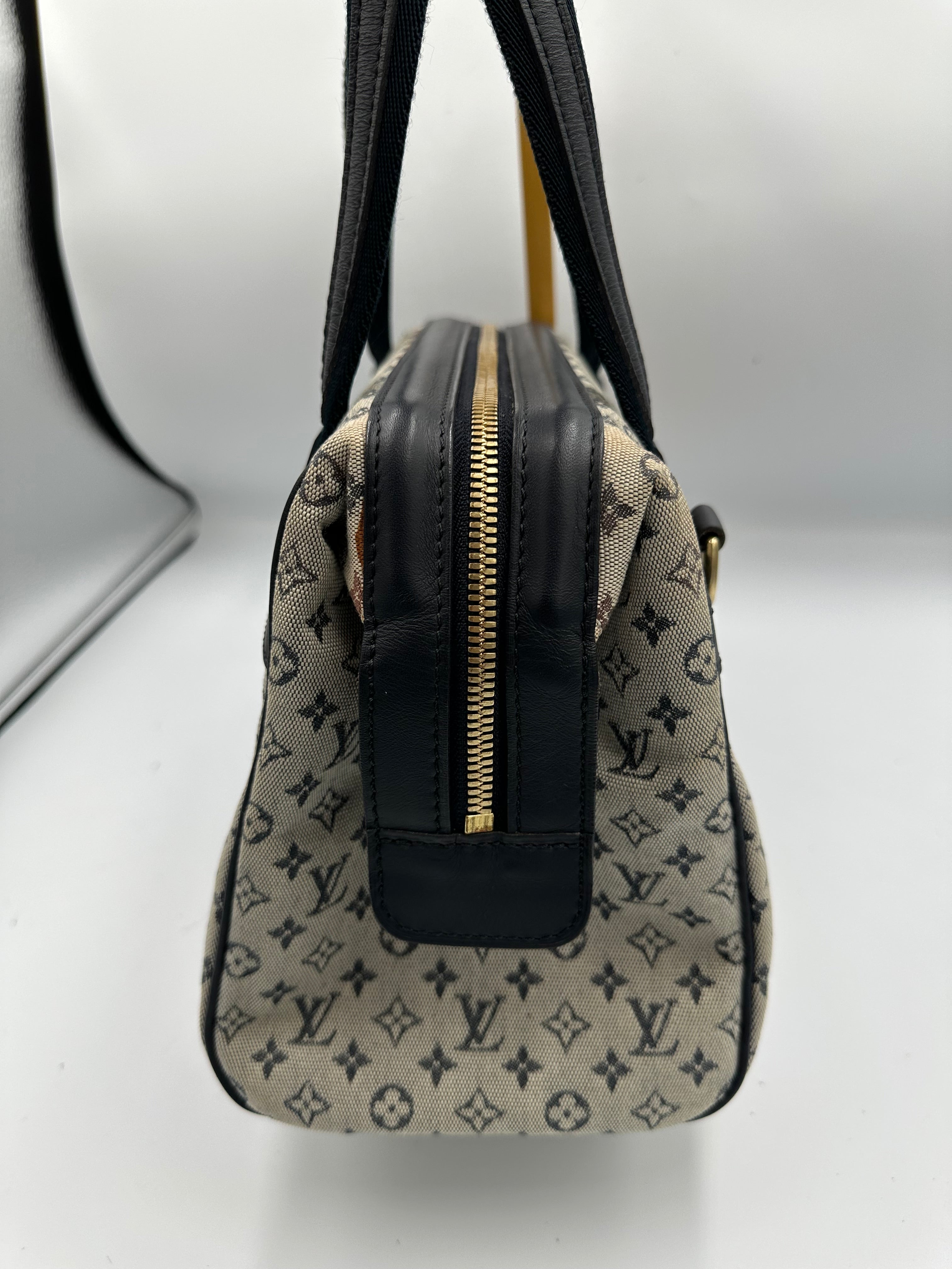 Rare Louis Vuitton Josephine PM denim monogram bag