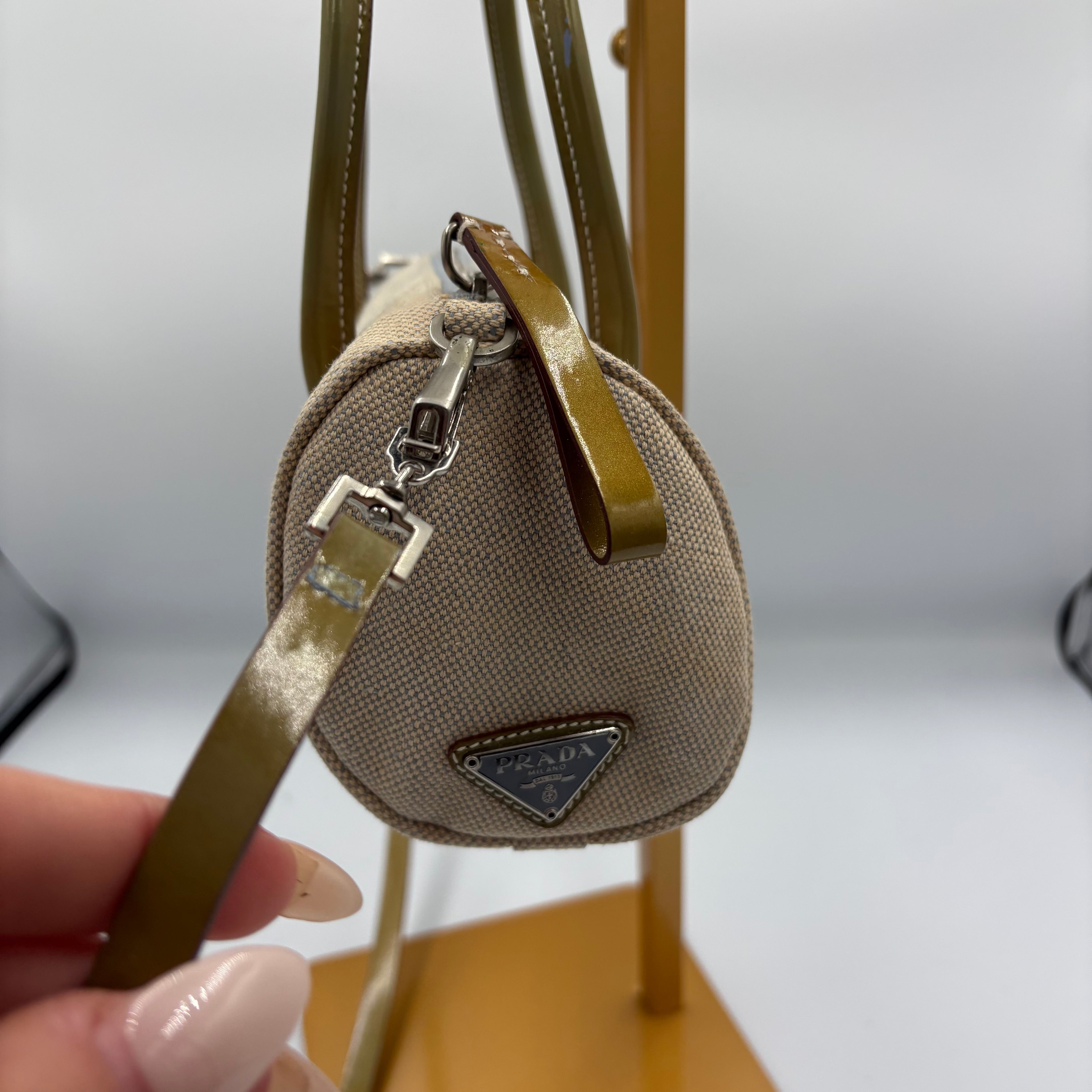 Prada 2016 cylinder 2way sling handbag