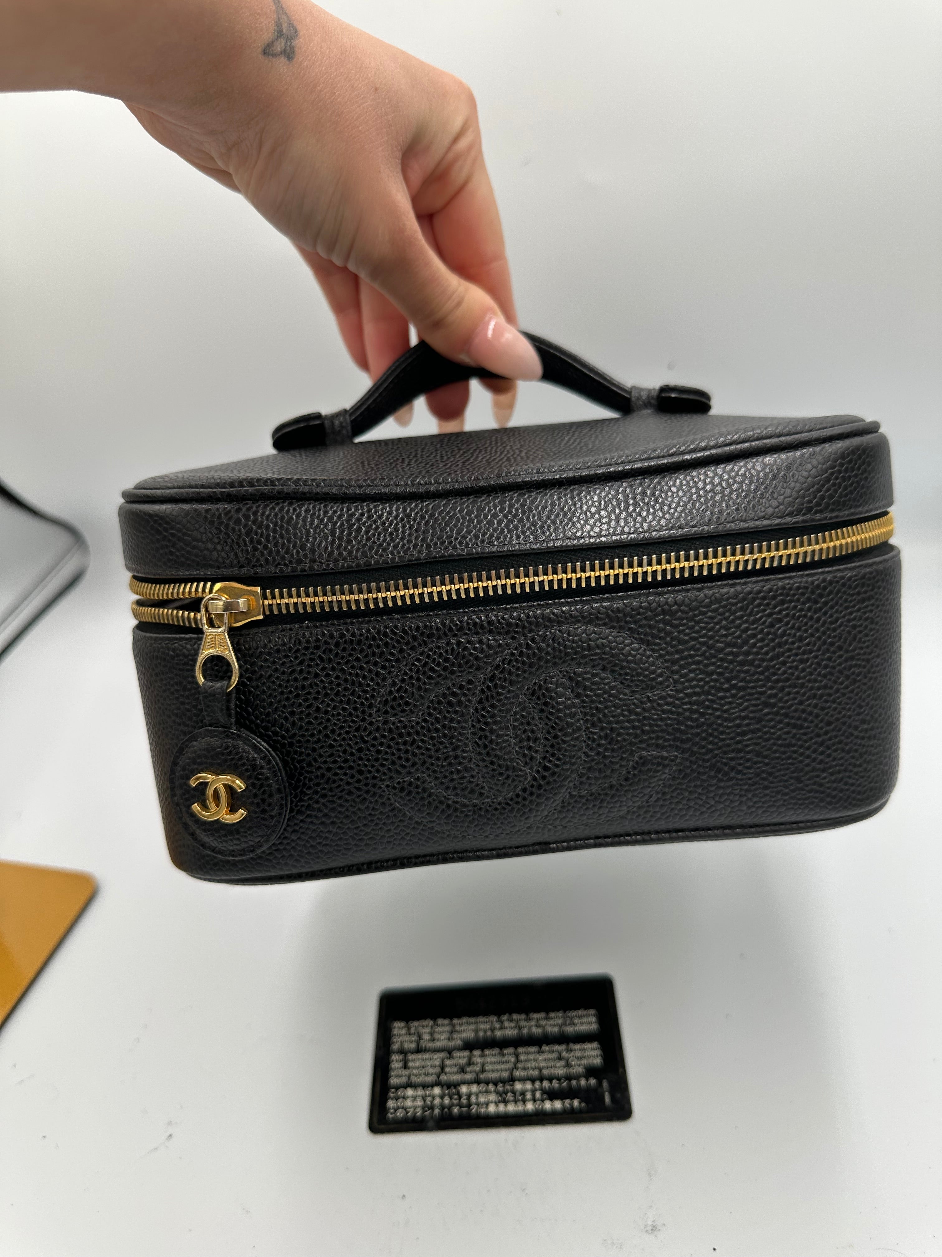 Chanel Caviar Leather Vanity bag