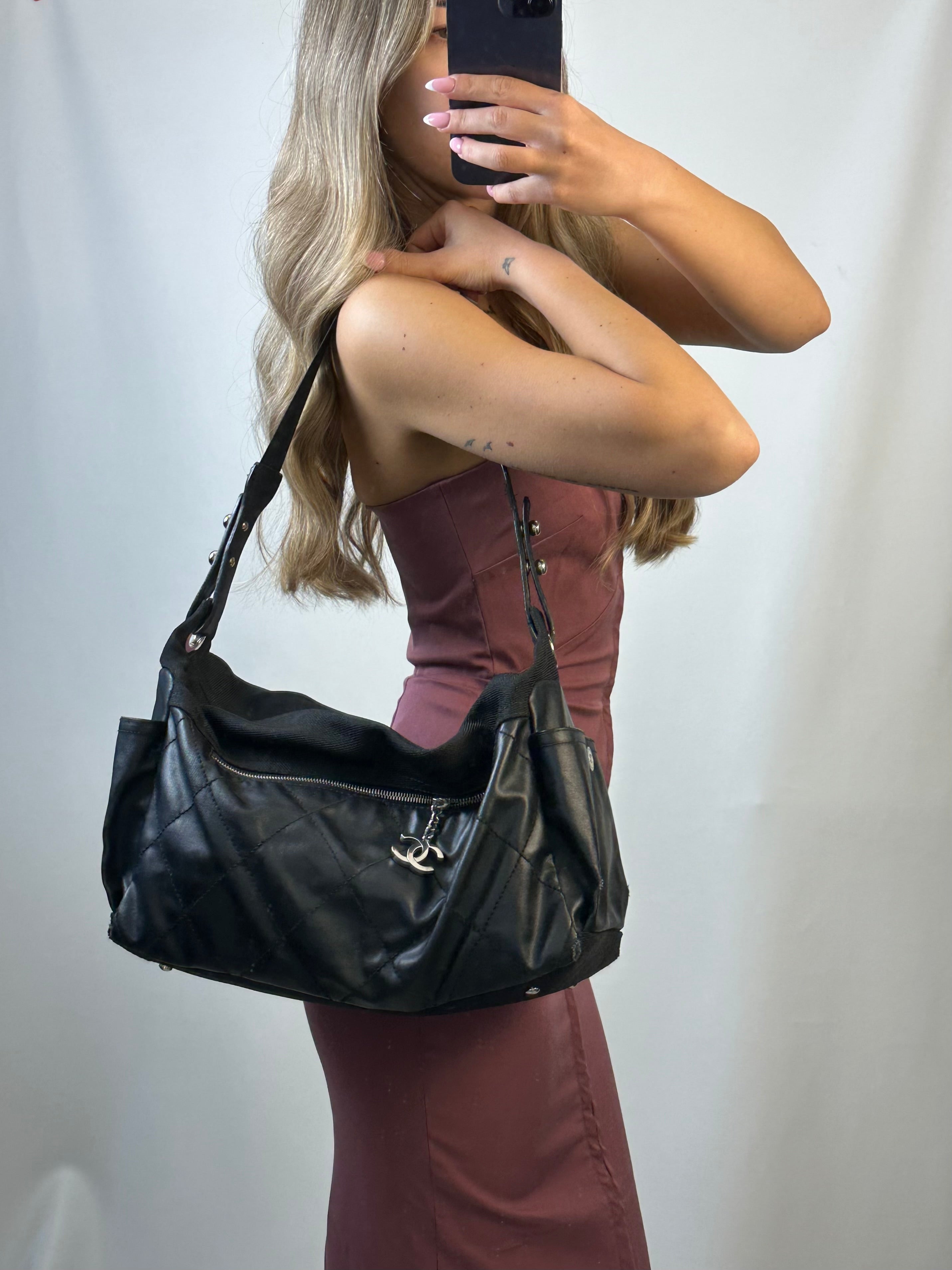 Chanel Paris Biarritz Hobo shoulder bag