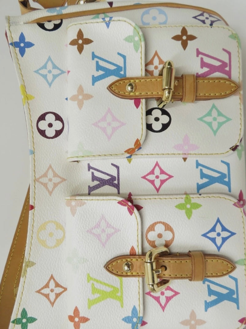 Louis Vuitton vintage colourful monogram shoulder bag