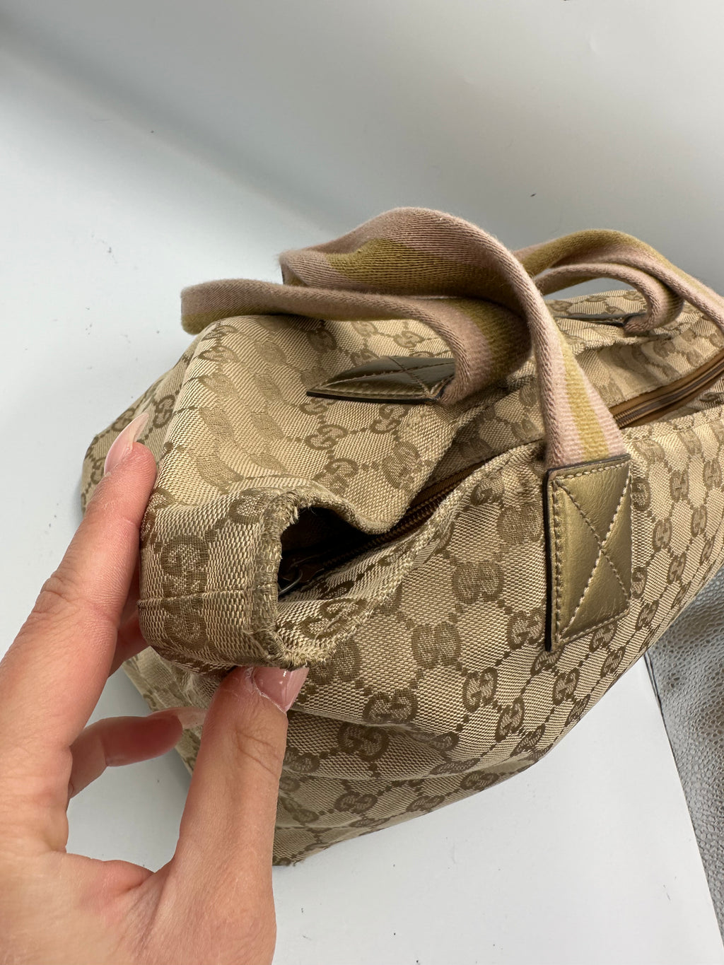 Gucci GG Canvas Web Shoulder bag
