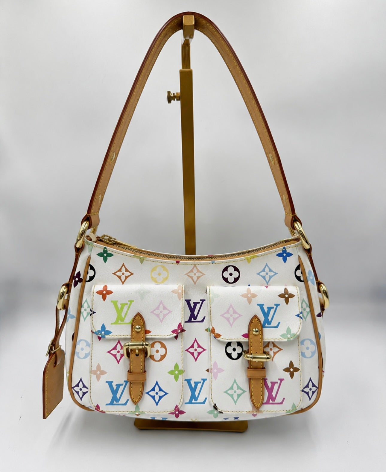 Louis Vuitton vintage colourful monogram shoulder bag
