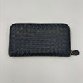 Bottega Veneta denim wash leather wallet