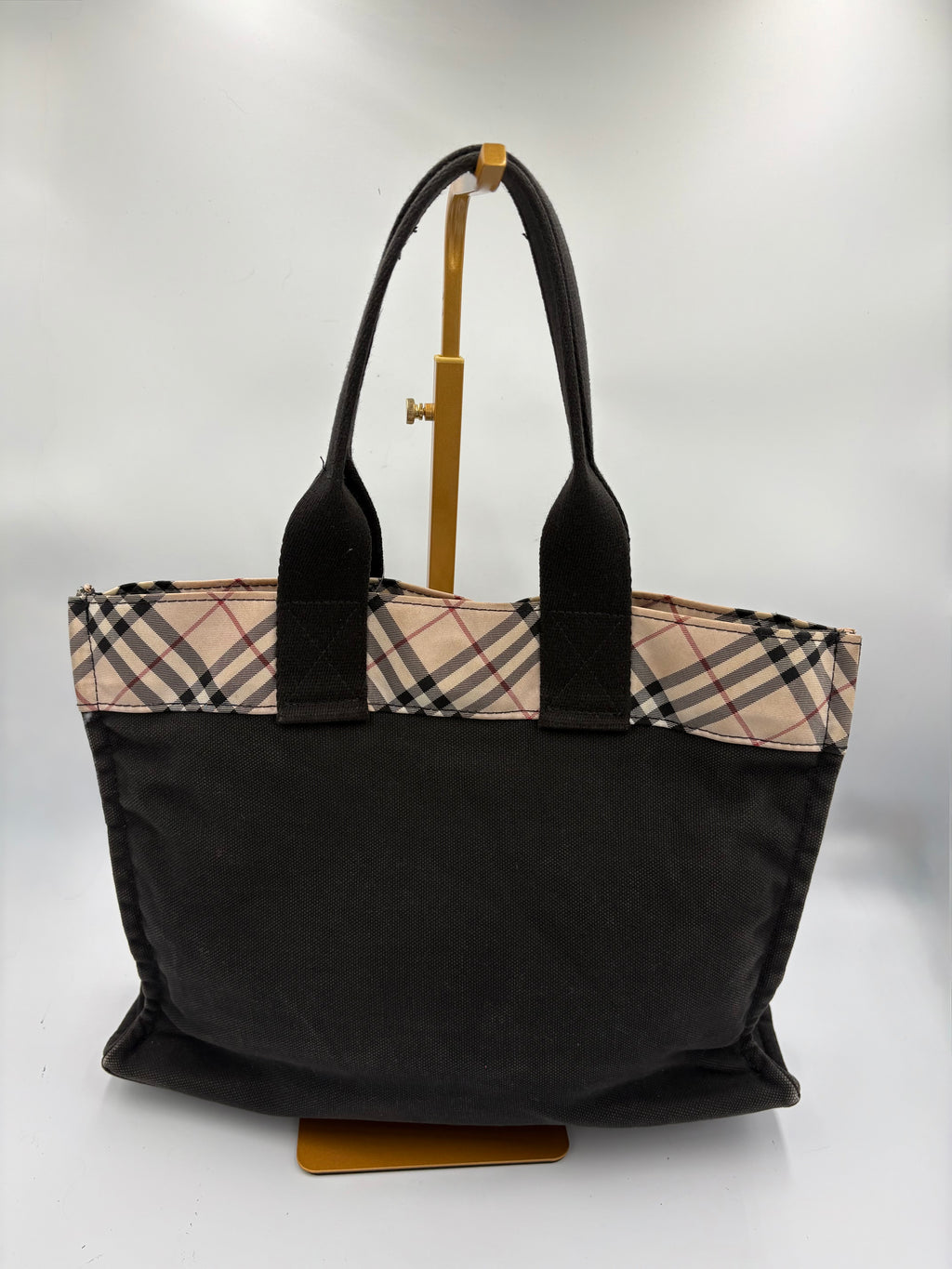 Burberry London nova check Canvas shoulder bag