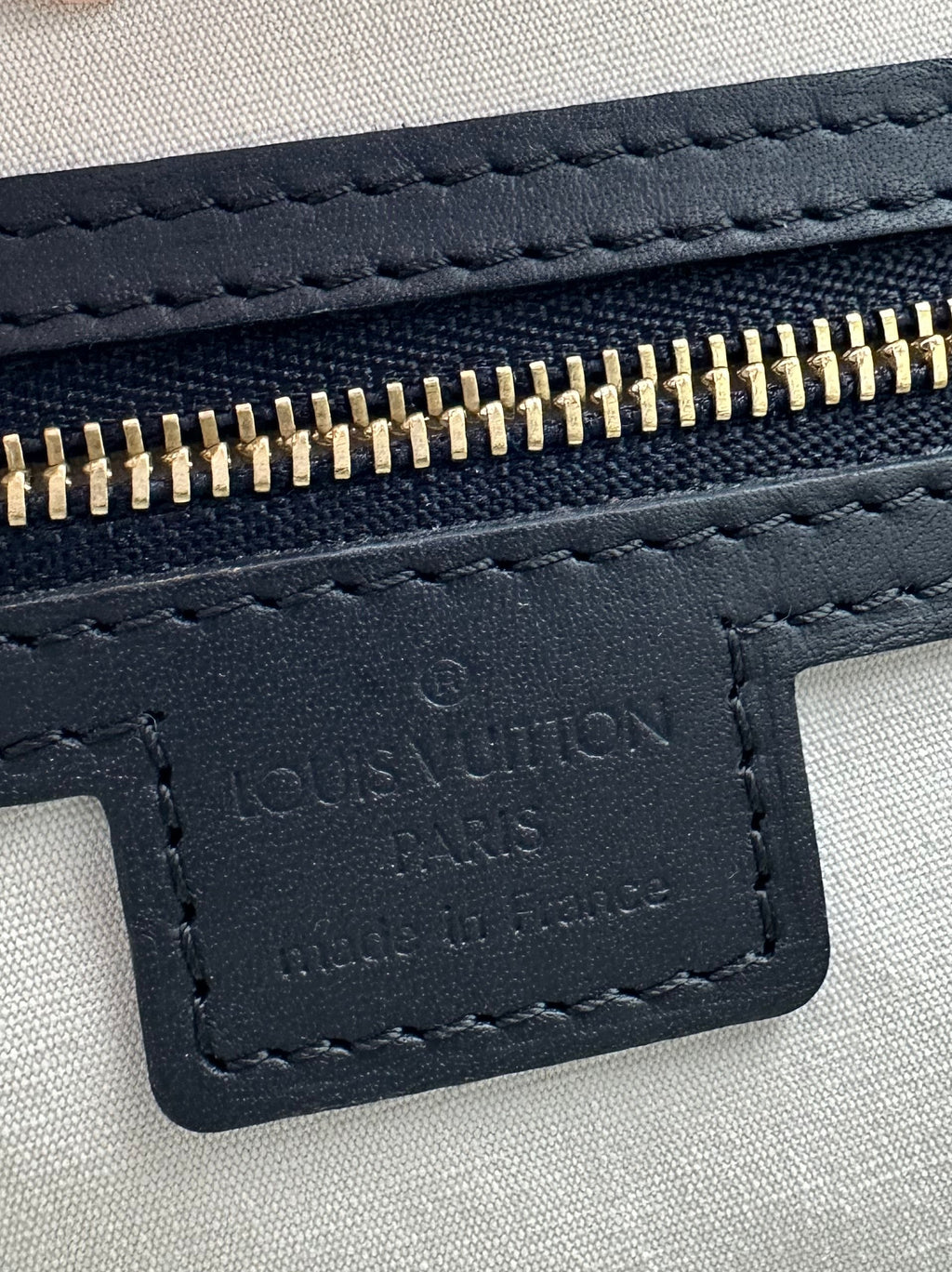 Rare Louis Vuitton Josephine PM denim monogram bag