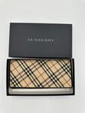 Burberry nova check wallet