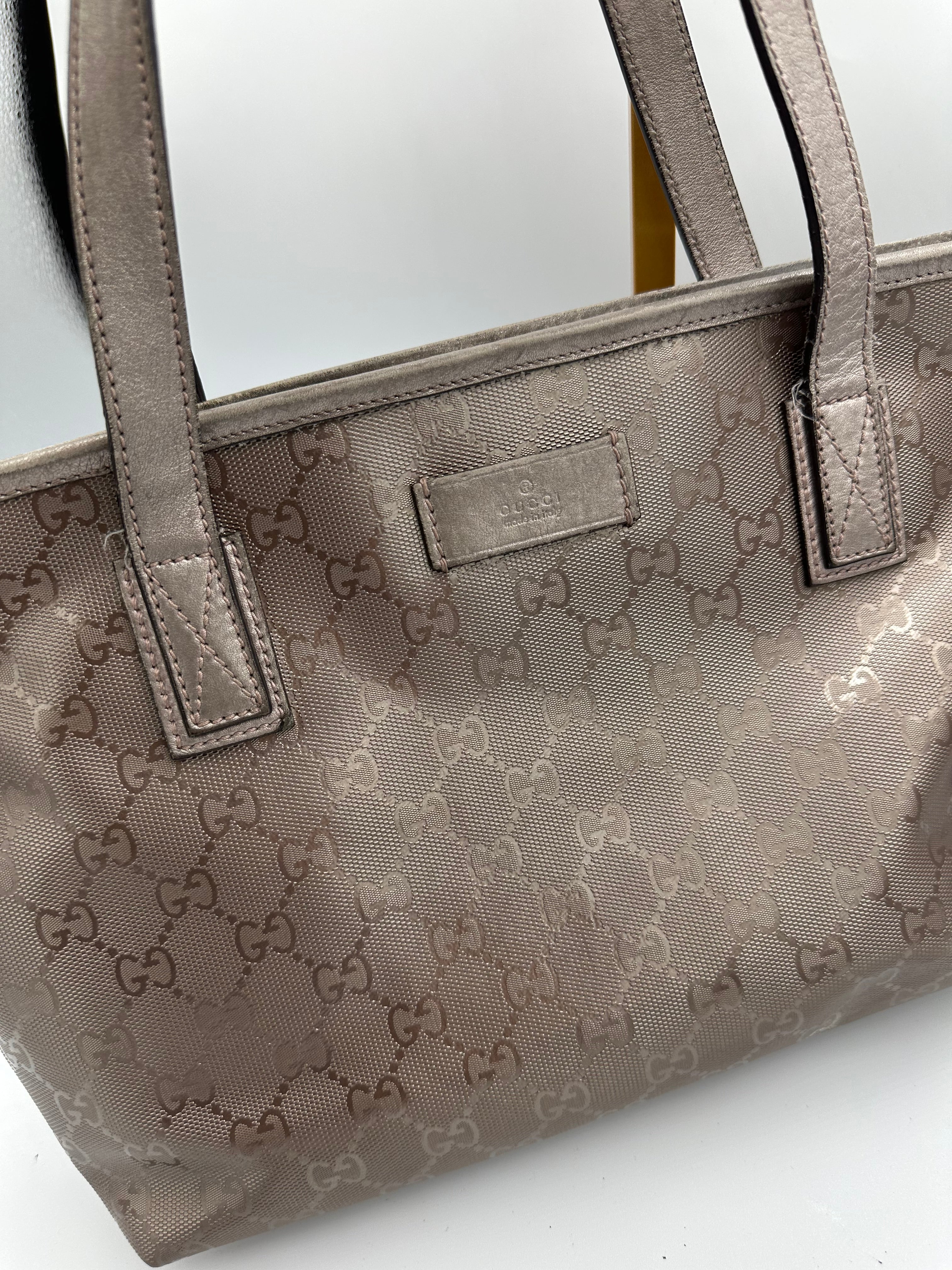 Gucci Imprime silver shoulder bag