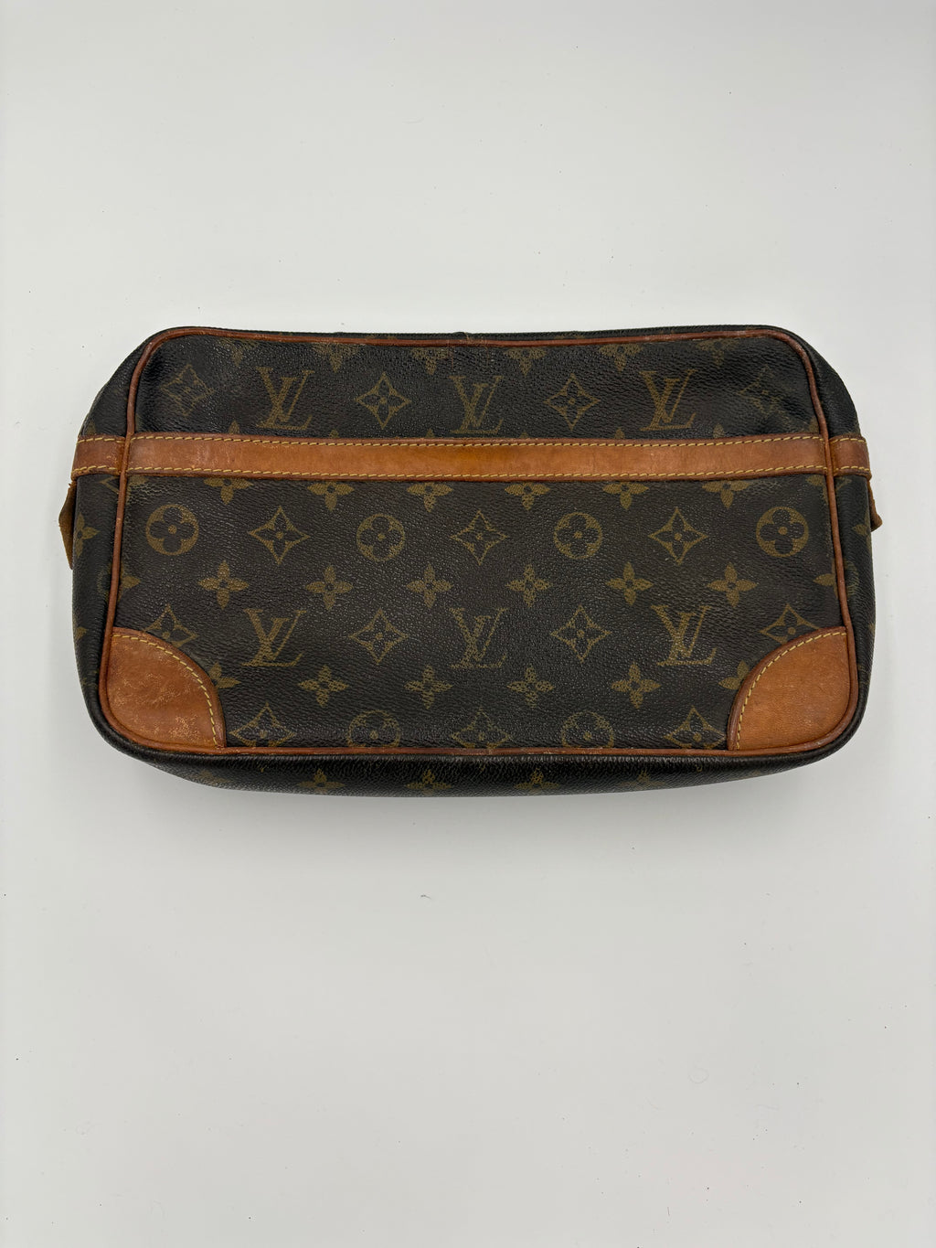 Vintage Louis Vuitton Monogram Trocadero Bag from 1984, clutch/ Washbag