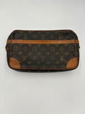 Vintage Louis Vuitton Monogram Trocadero Bag from 1984, clutch/ Washbag