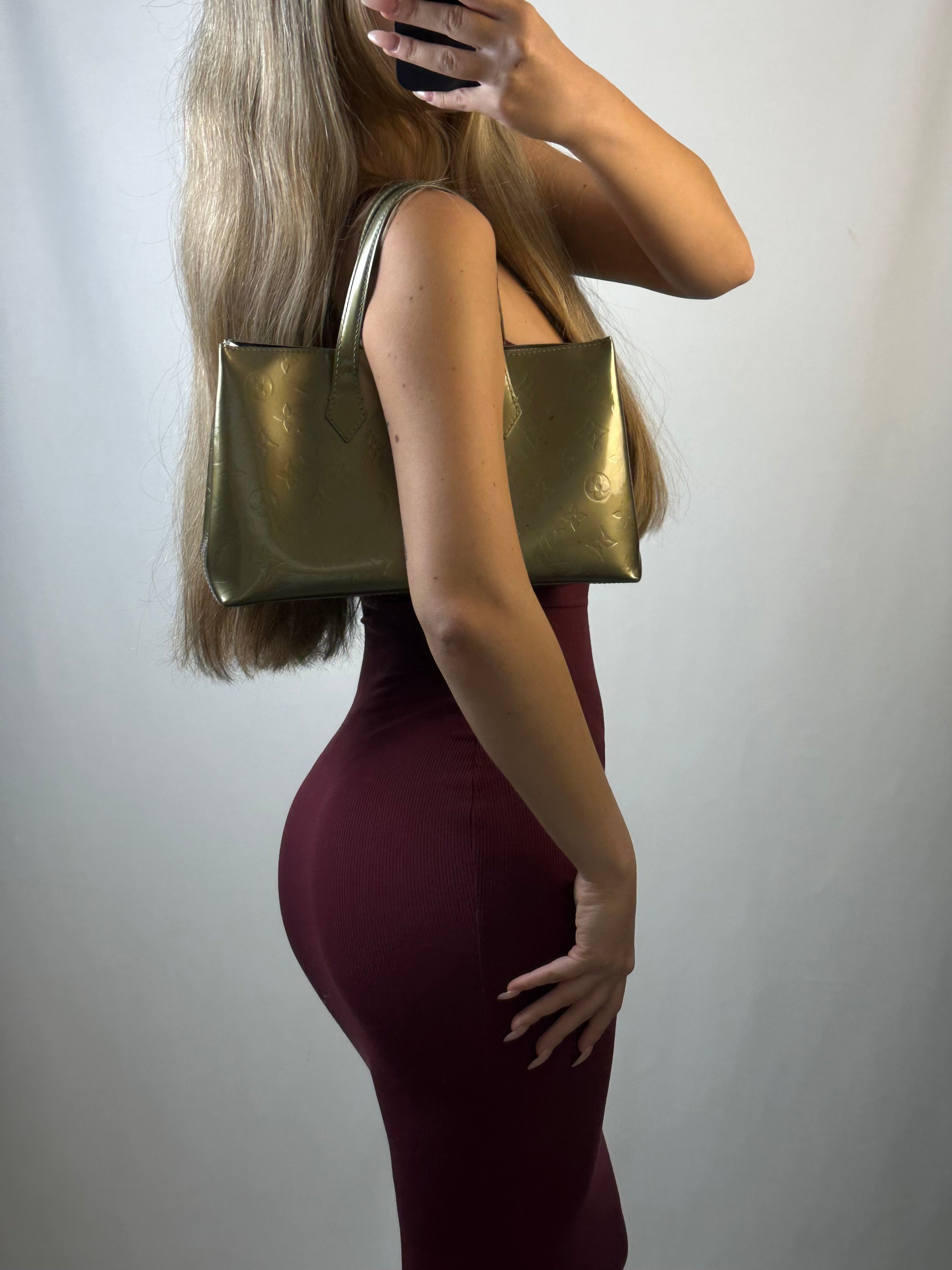 Louis Vuitton Wiltshire PM bag in olive green