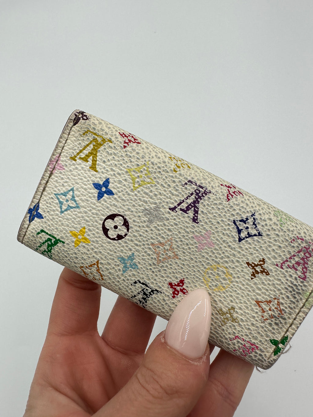 Louis Vuitton Takashi Murakami colourful monogram key holder