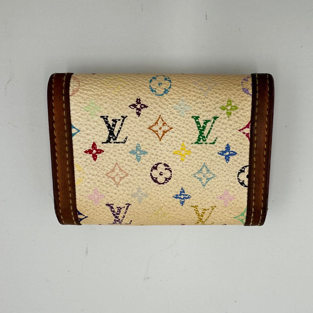 Louis Vuitton Takashi Murakami 2000 multicolour wallet