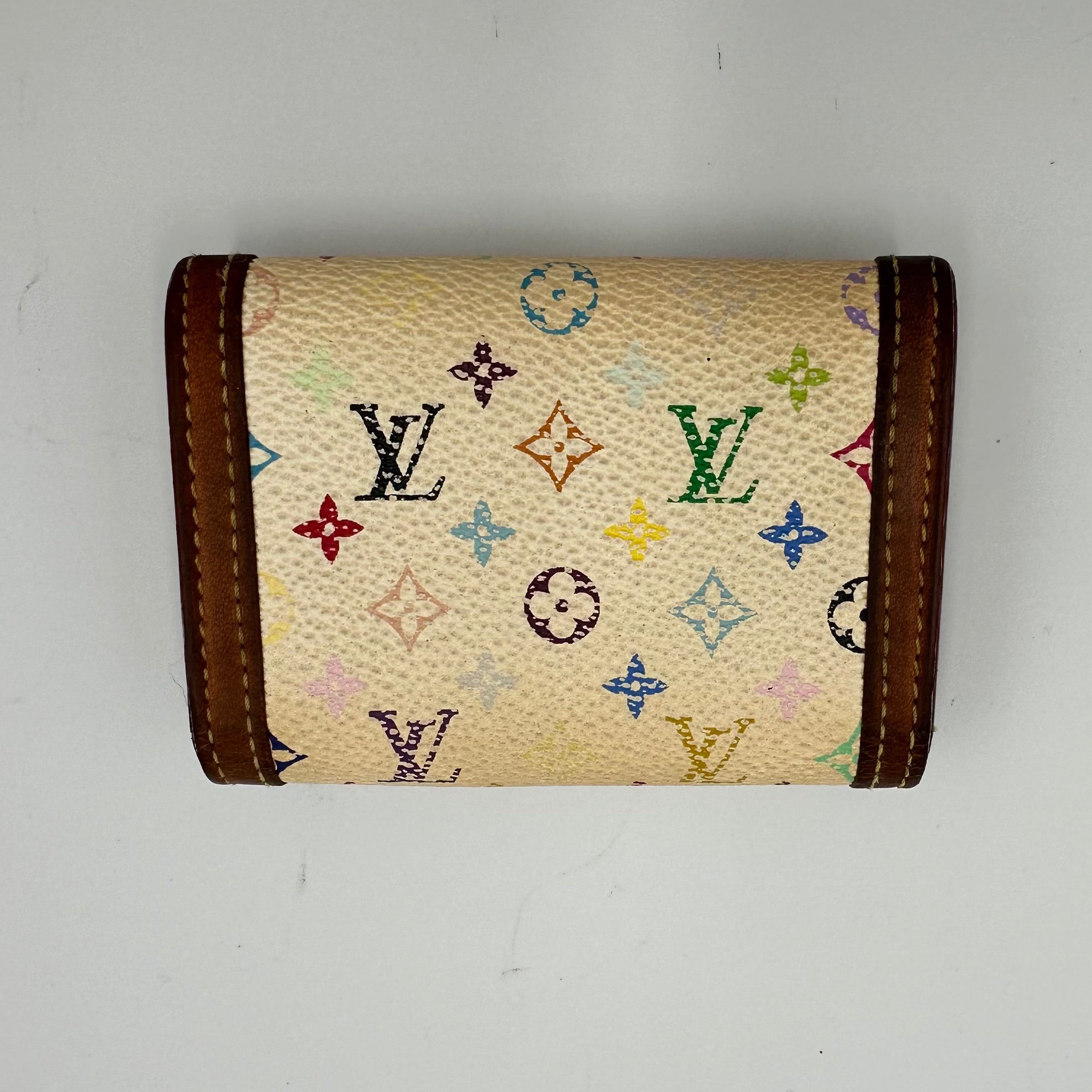 Louis Vuitton Takashi Murakami 2000 multicolour wallet