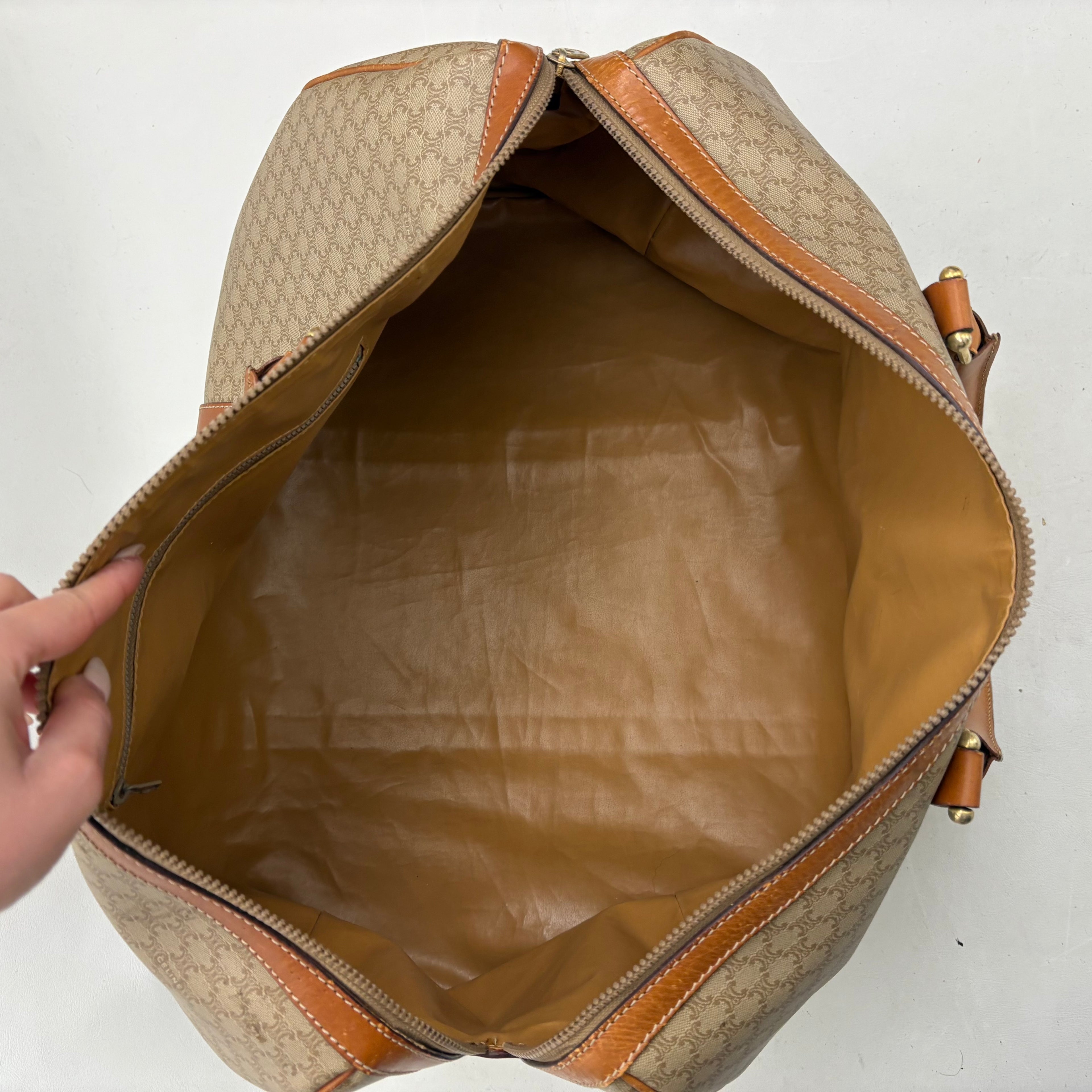 Celine Macadam Boston travel duffel bag