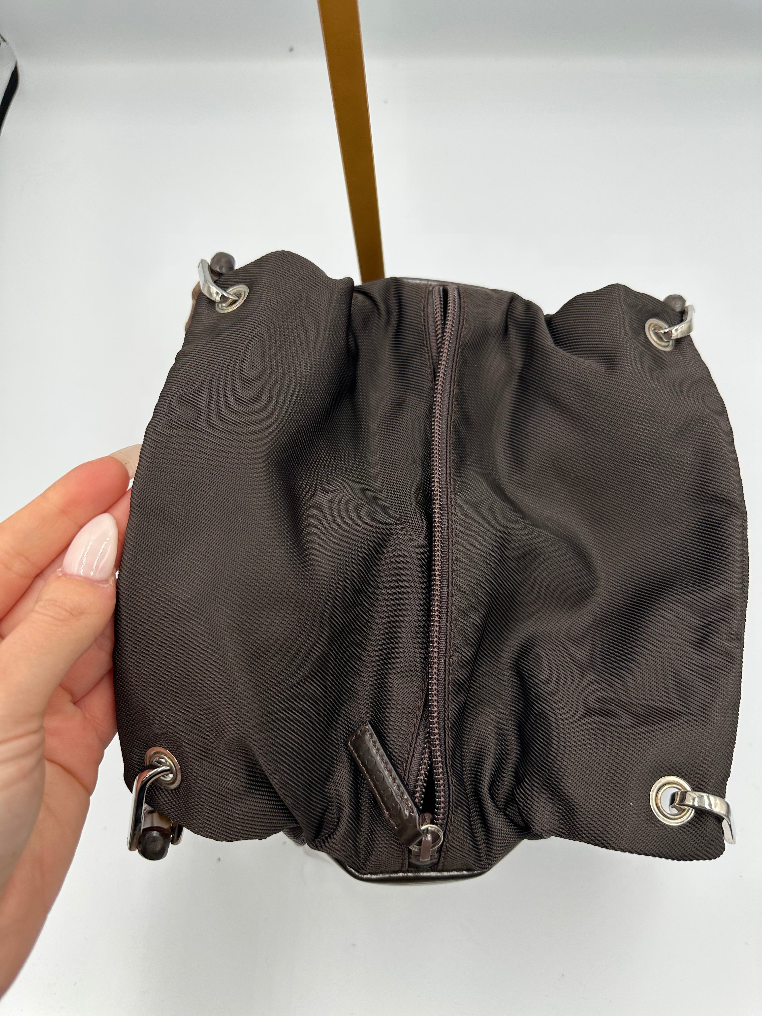 Gucci Bamboo 2000s top handle mini handbag