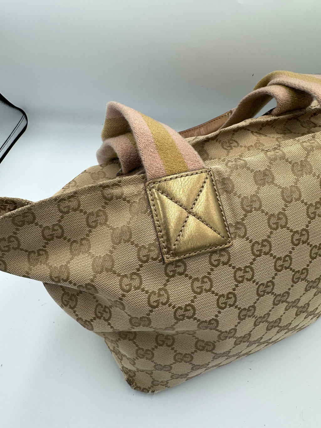 Gucci GG Canvas Web Shoulder bag