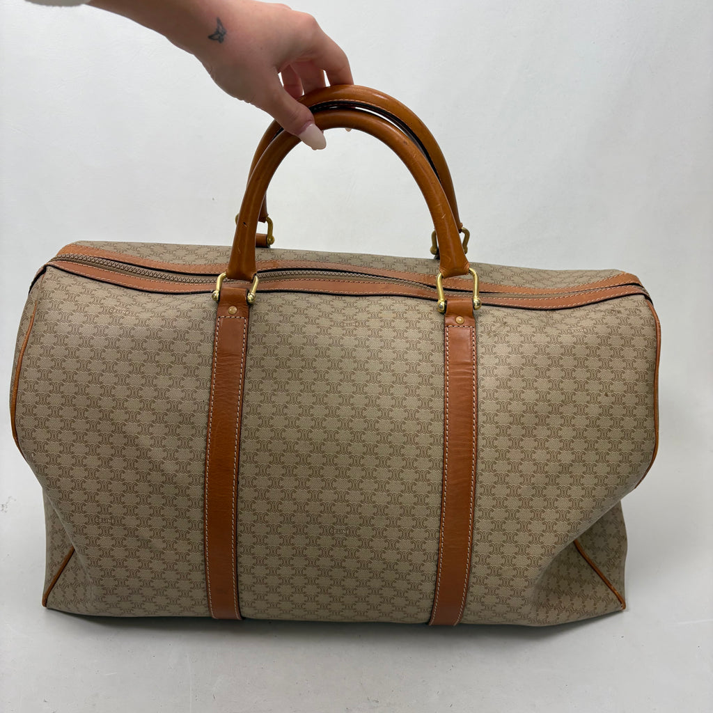 Celine Macadam Boston travel duffel bag