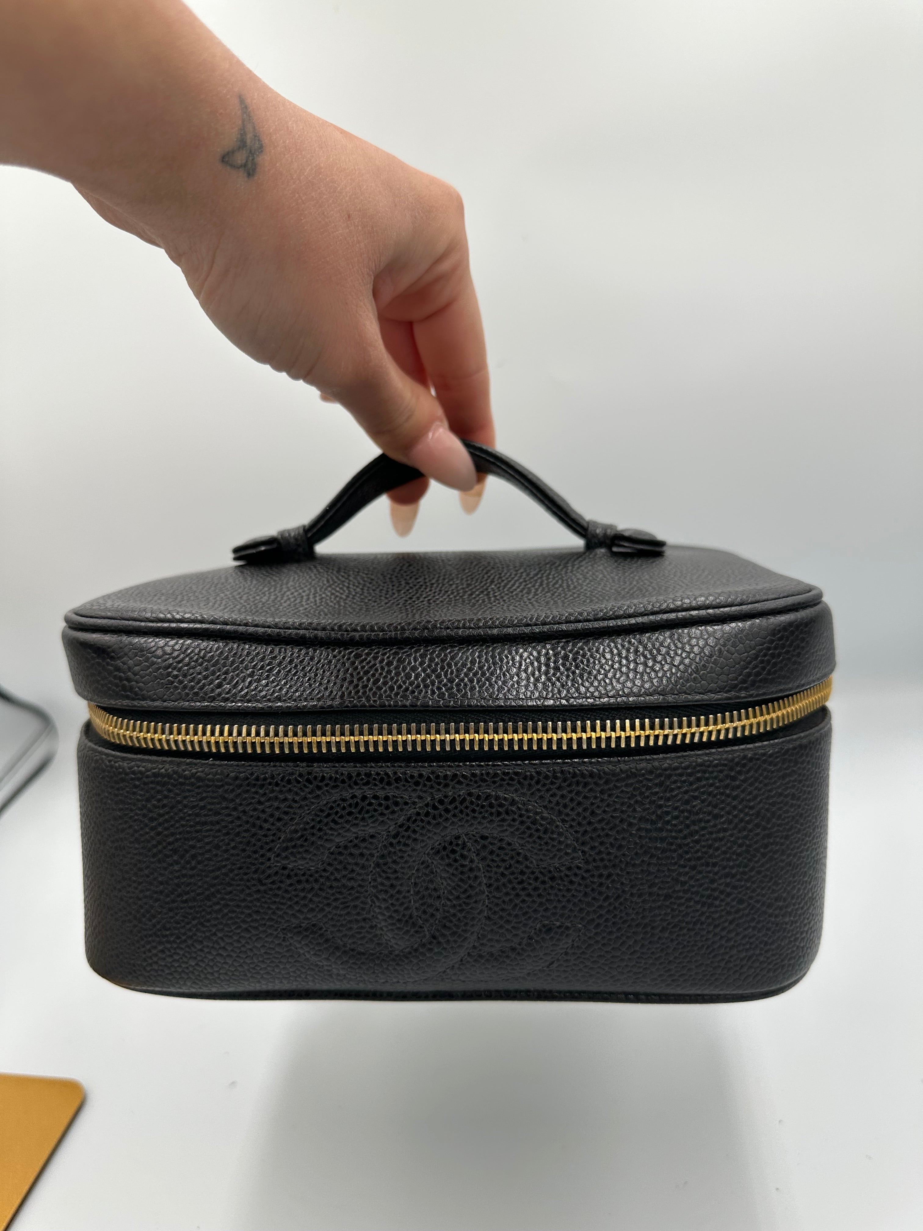 Chanel Caviar Leather Vanity bag