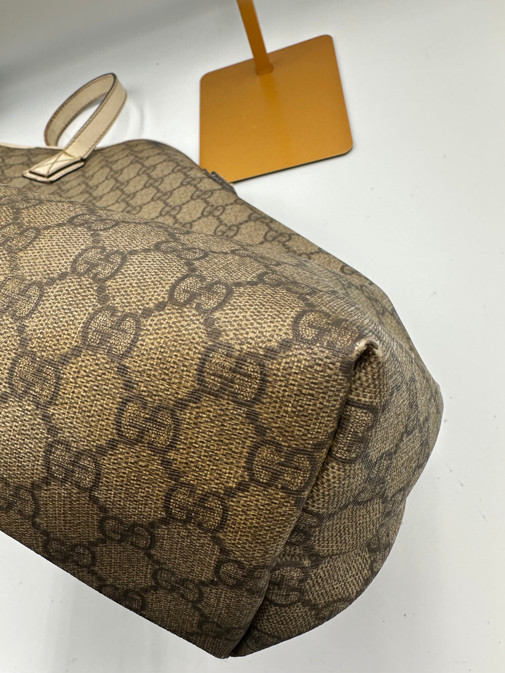 Gucci GG supreme leather tote bag