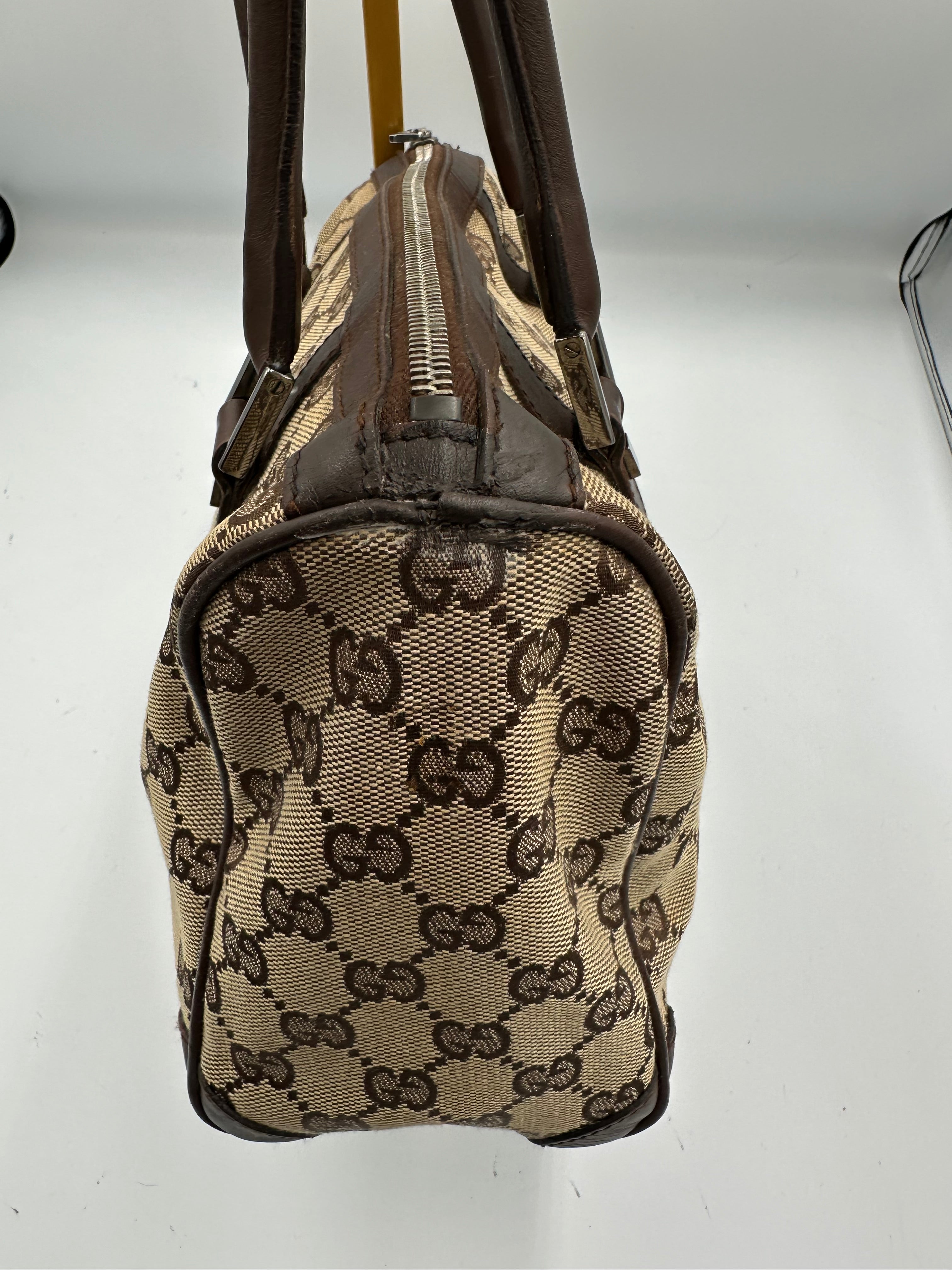 Vintage Gucci Boston shoulder bag monogram
