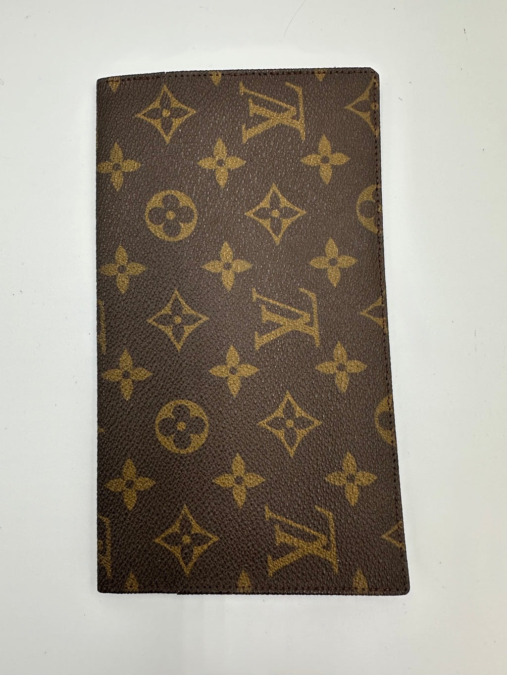 Louis Vuitton leather Agenda Posh notebook cover monogram print