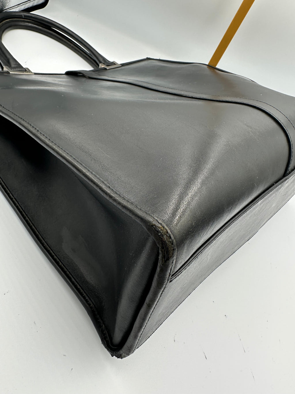 1990s Gucci leather black Jackie shoulder tote bag
