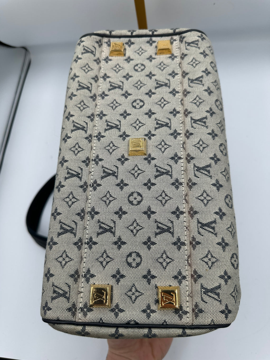 Rare Louis Vuitton Josephine PM denim monogram bag
