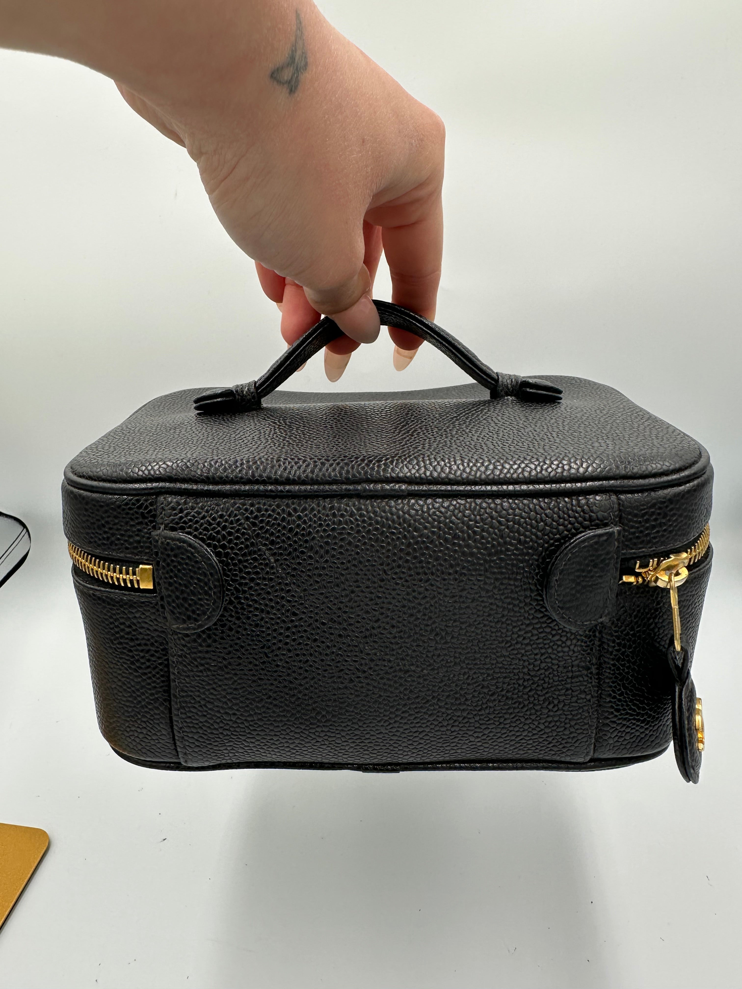 Chanel Caviar Leather Vanity bag