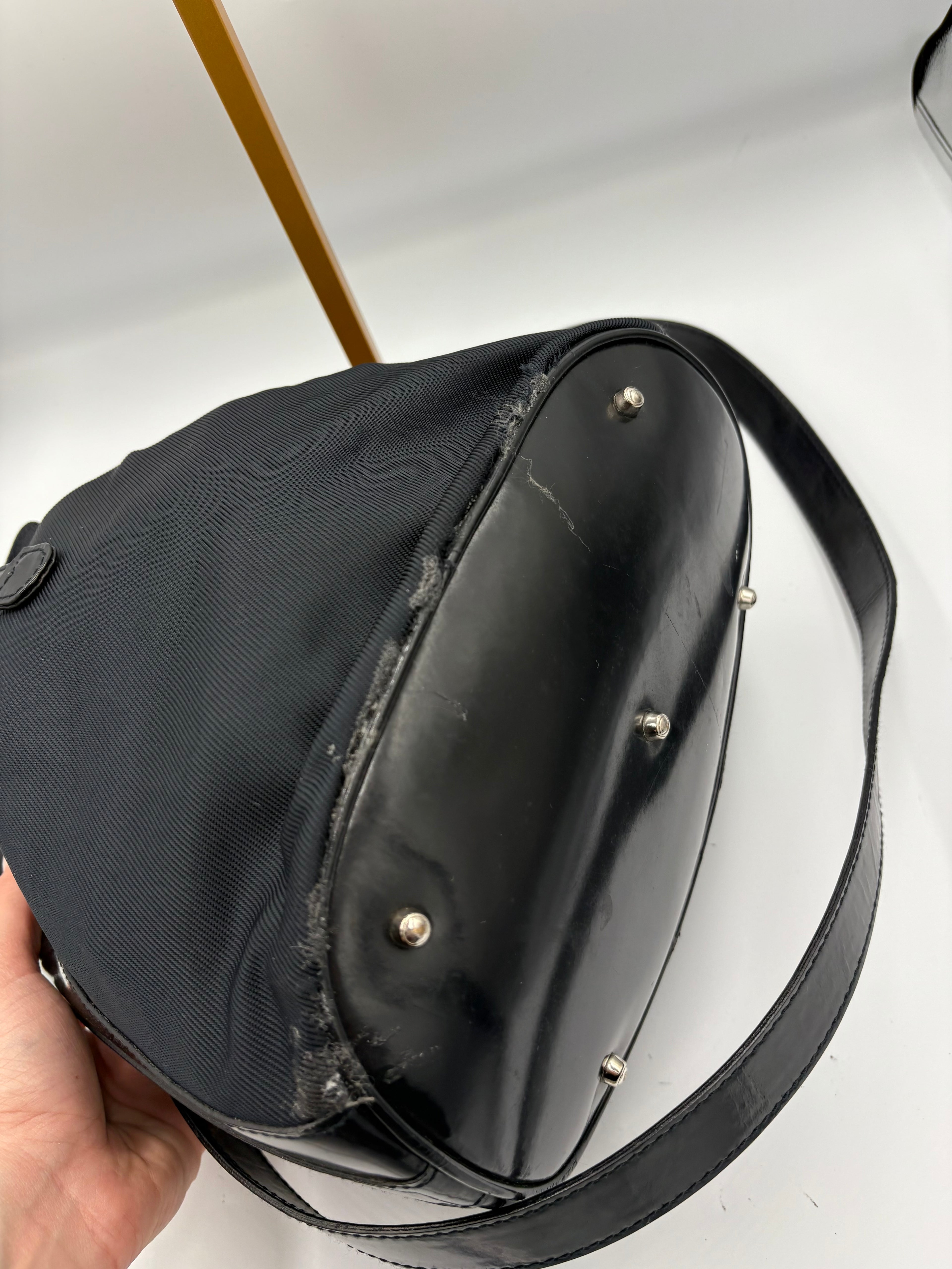 Gucci Bamboo 2way bucket top handle bag