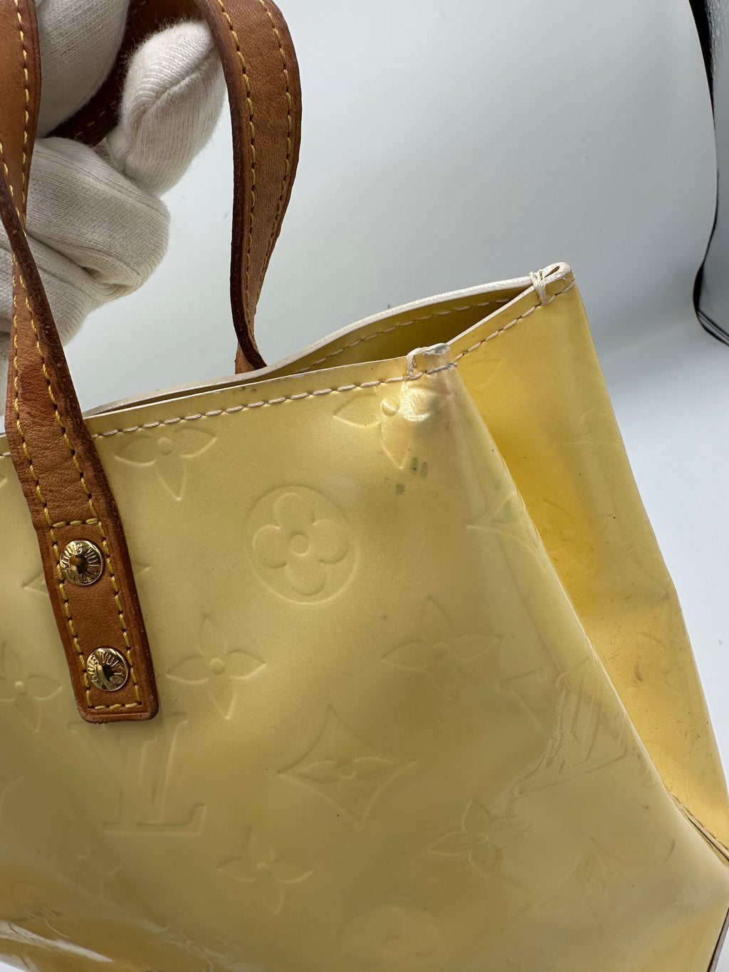 Louis Vuitton Reade PM monogram vernis bag