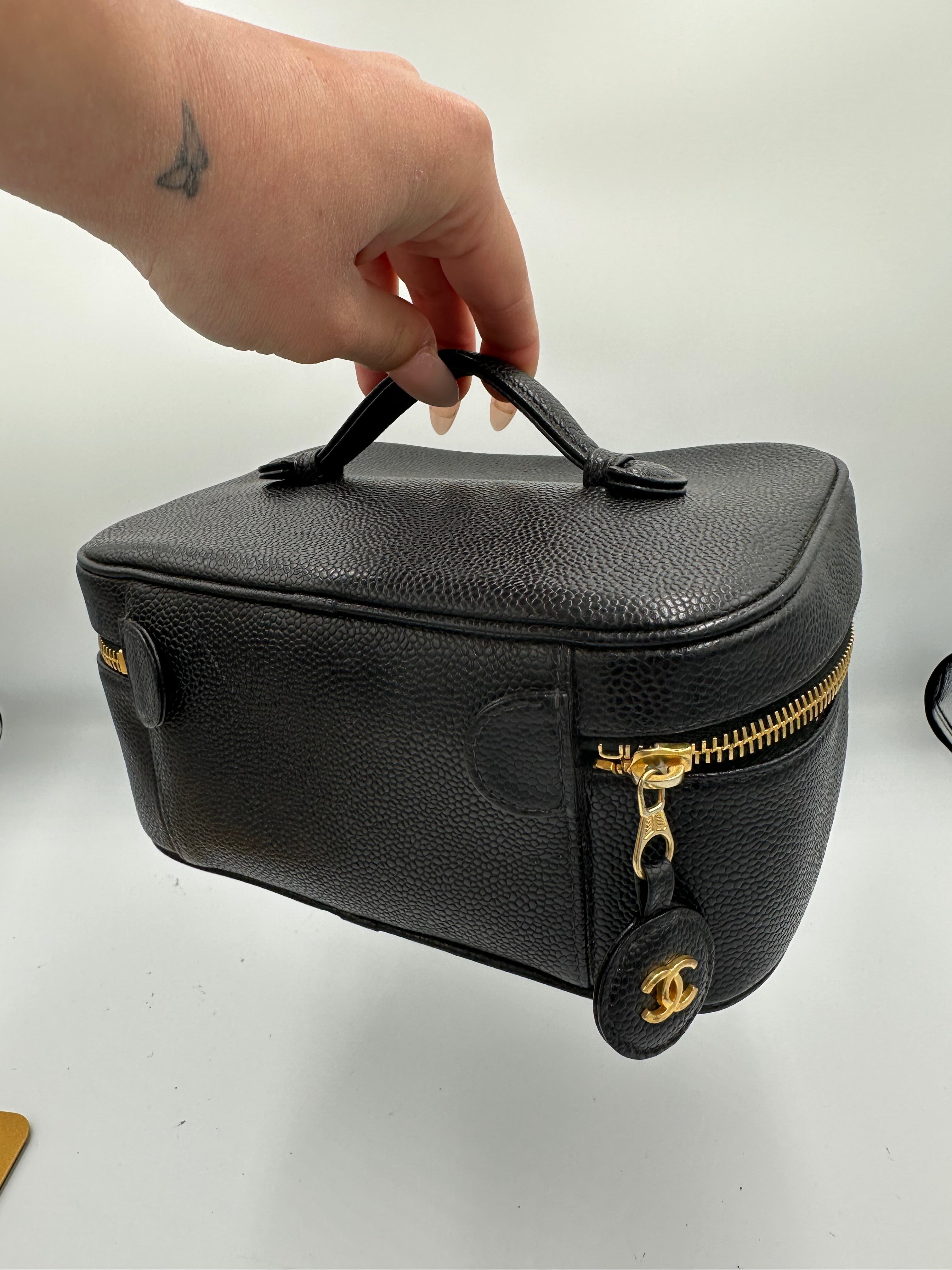 Chanel Caviar Leather Vanity bag