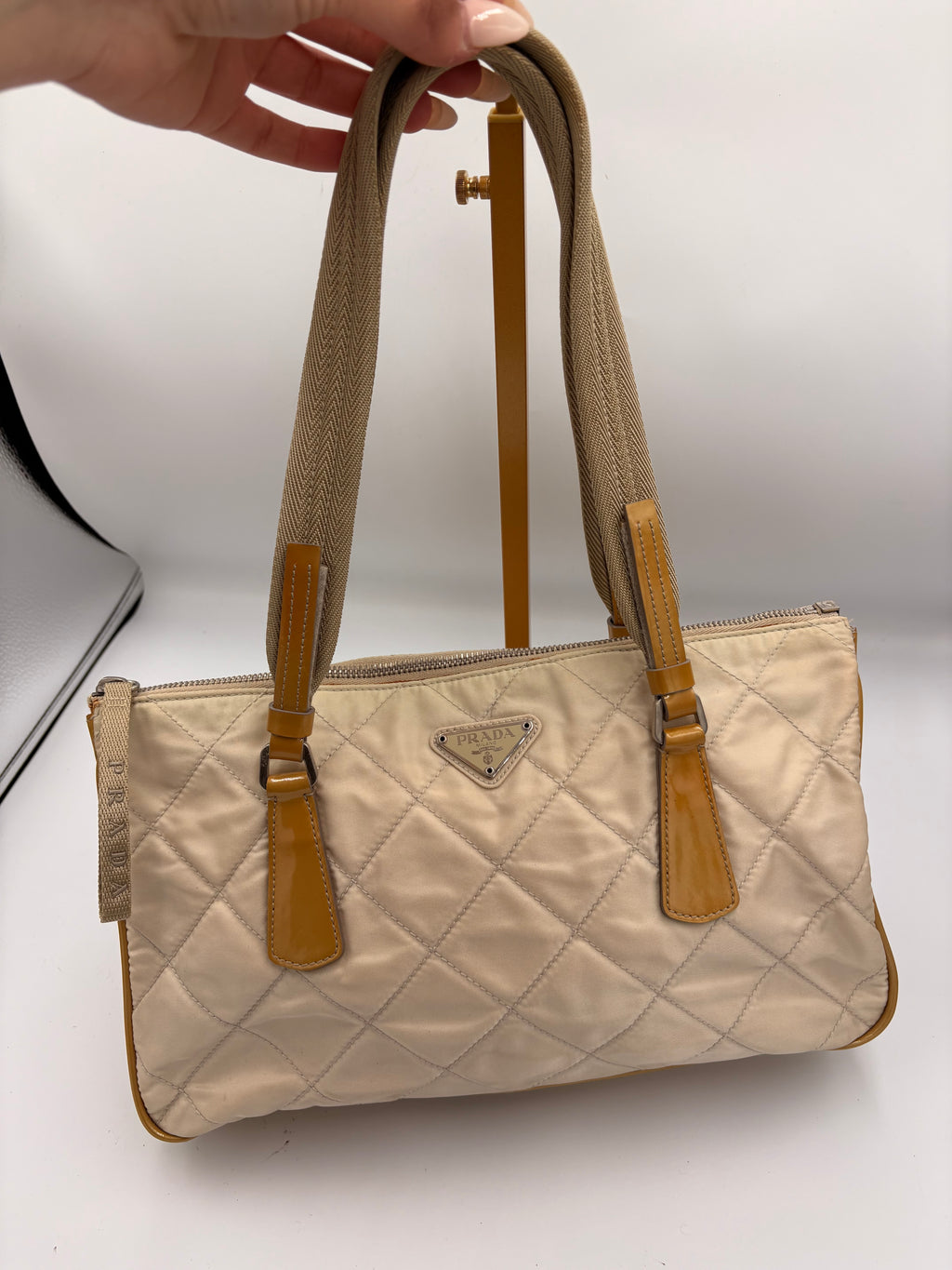 Prada quilted shoulder bag