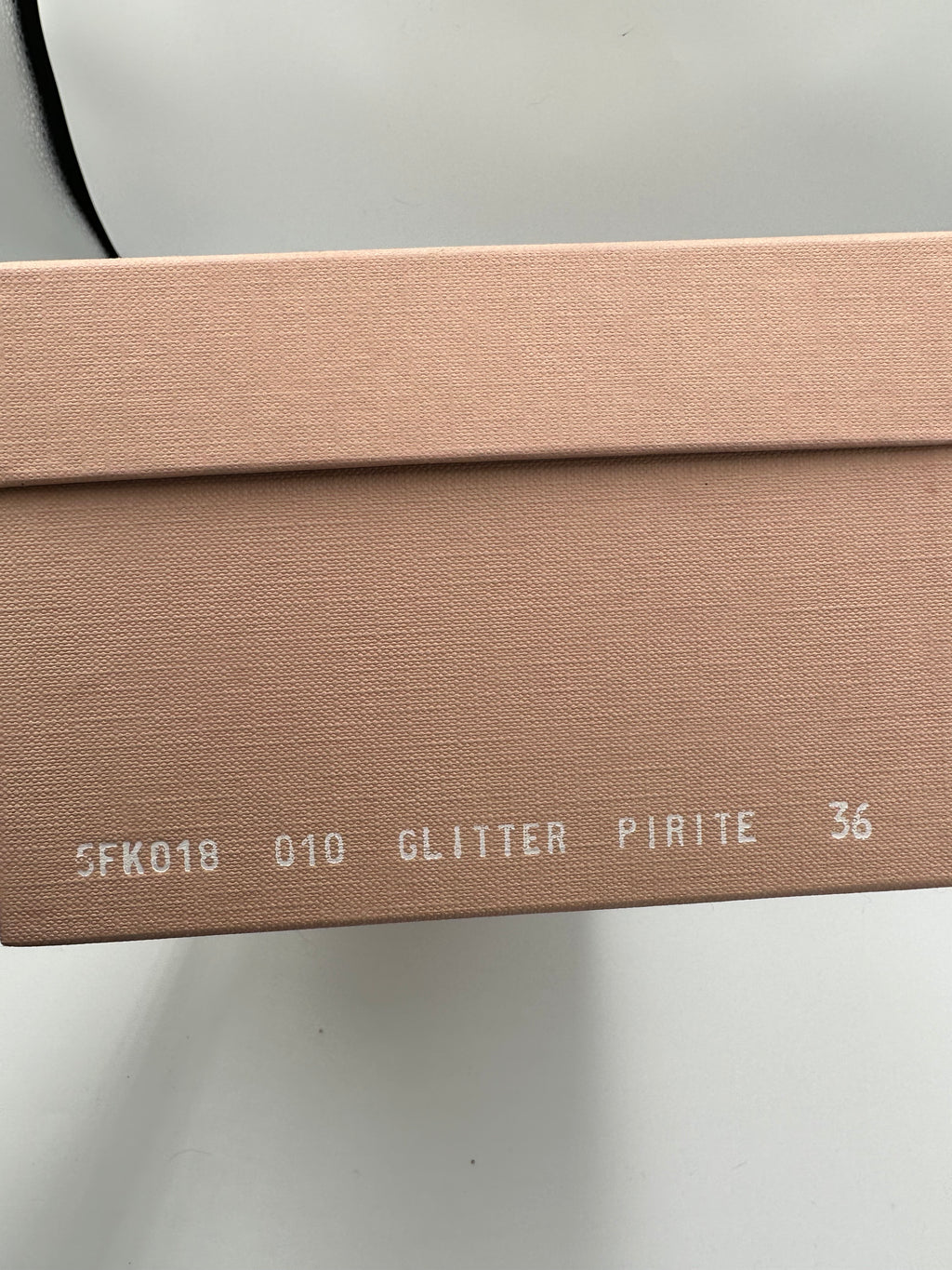 Miu Miu Glitter Pirite ballet flats