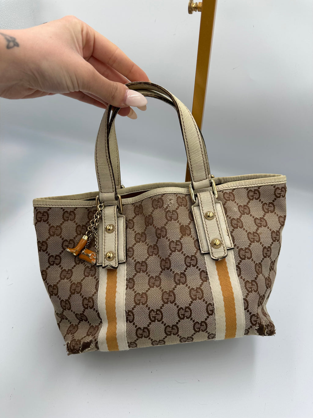 Mini Gucci Jolicoeur handbag with charms