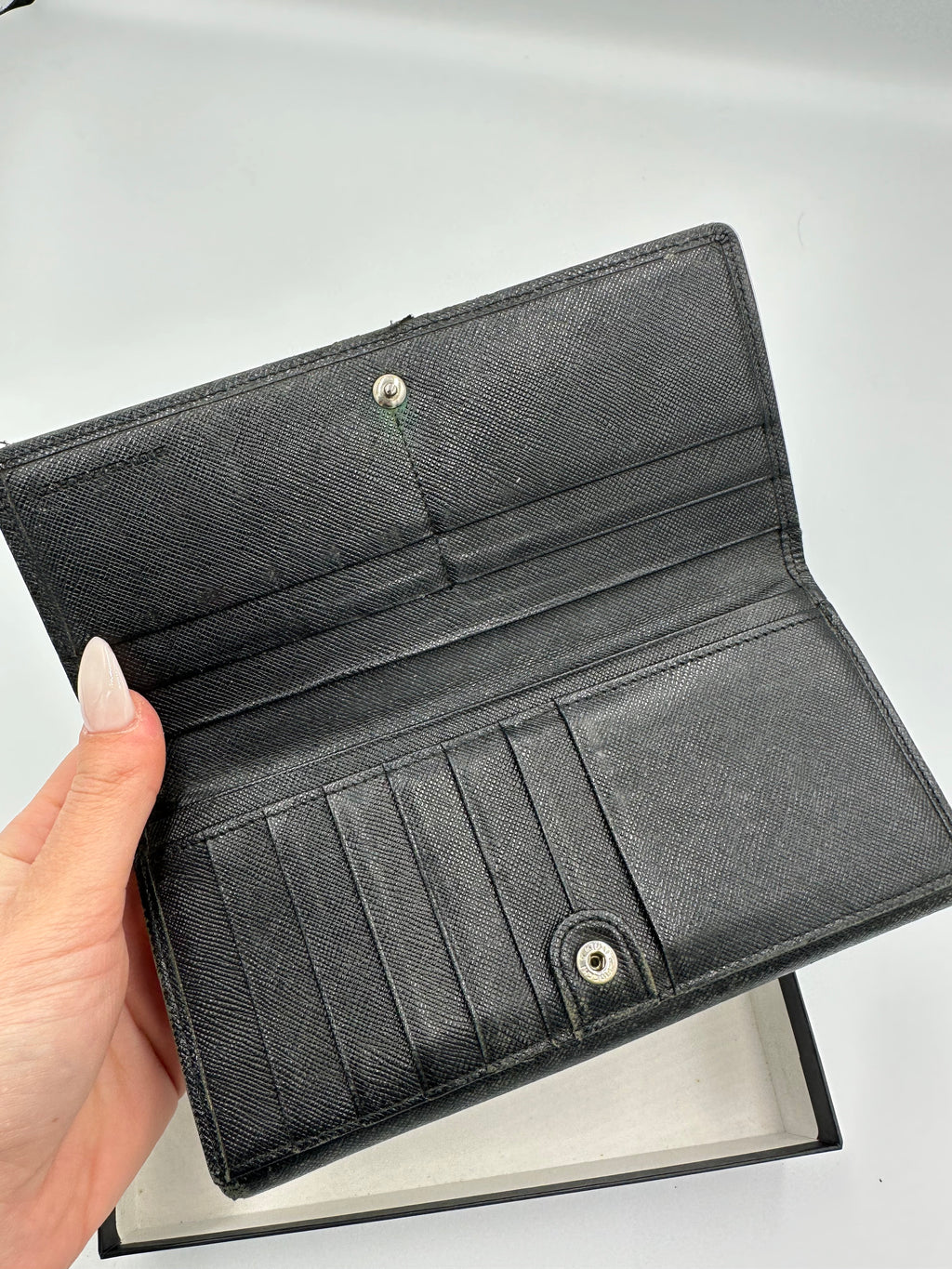 Burberry nova check wallet