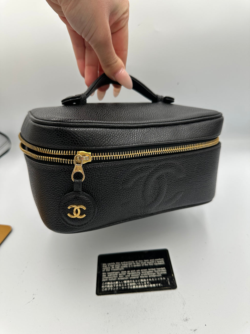 Chanel Caviar Leather Vanity bag
