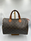 Collectors Piece Vintage 1970s-1990s Louis Vuitton Speedy 35 by French Company