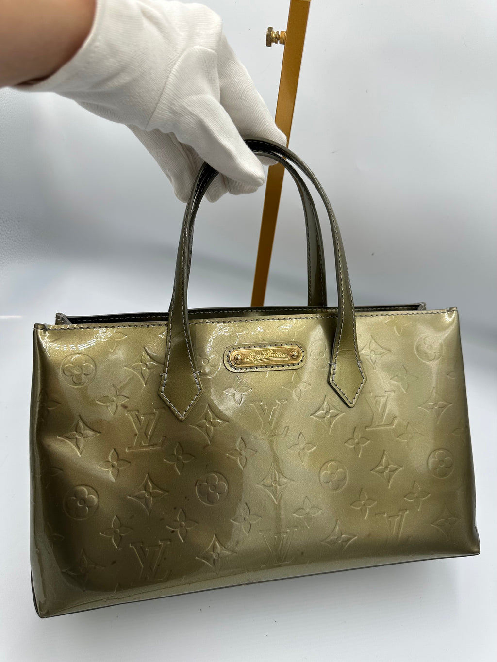 Louis Vuitton Wiltshire PM bag in olive green