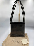 Gucci Tom Ford Era Vinyl black shoulder bag